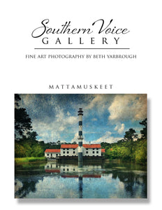 Artwork - Southern Voice Gallery - Coastal - Mattamuskeet Pumping Station Fine Art Print