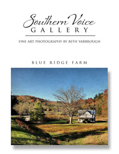 Artwork - Southern Voice Gallery - Farm and Field - Blue Ridge Farmhouse Fine Art Print