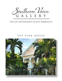 Artwork - Southern Voice Gallery - Key West - Pink House Fine Art Print