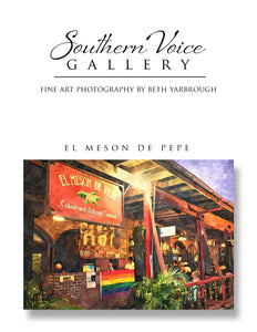 Artwork - Southern Voice Gallery - Key West - El Meson de Pepe Fine Art Print