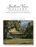 Artwork - Southern Voice Gallery - Old Homes - Darien House Fine Art Print
