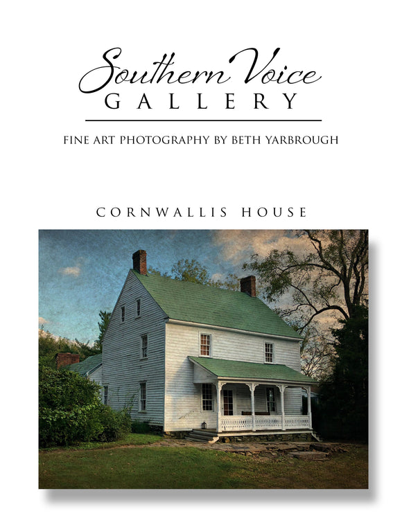 Artwork - Southern Voice Gallery - Old Homes - Cornwallis House Fine Art Print