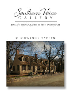 Artwork - Southern Voice Gallery - Williamsburg - Chownings Tavern Fine Art Print