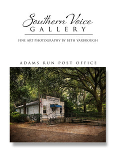 Artwork - Southern Voice Gallery - Roadside - Adams Run Post Office Fine Art Print