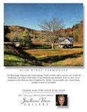 Artwork - Southern Voice Gallery - Farm and Field - Blue Ridge Farmhouse Fine Art Print