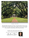 Artwork - Southern Voice Gallery - Iconic Houses - Oak Alley Fine Art Print