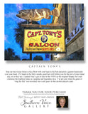 Artwork - Southern Voice Gallery - Key West - Captain Tony's Fine Art Print