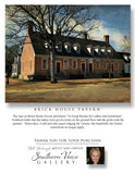 Artwork - Southern Voice Gallery - Williamsburg - Brick House Tavern Fine Art Print